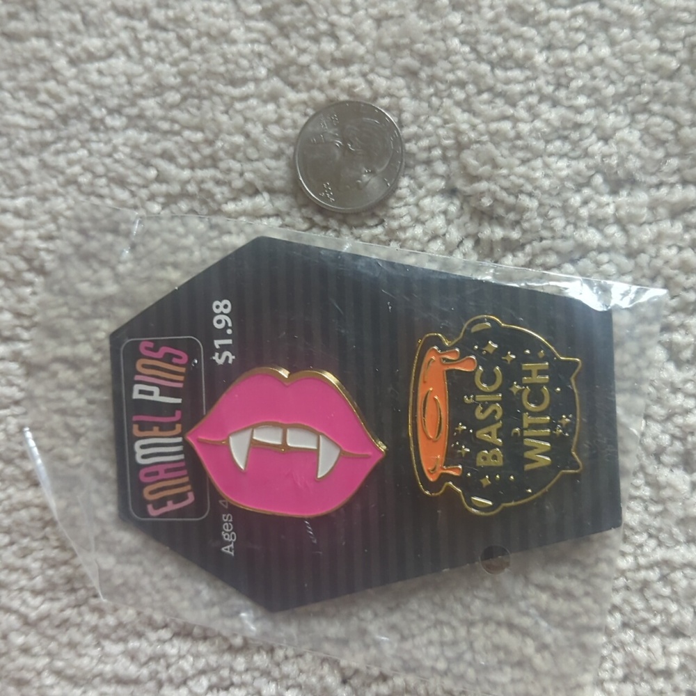 Halloween enamel pins